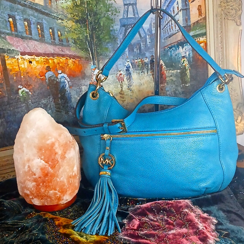 Michael Kors Blue Shoulder Bag